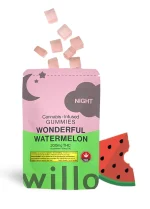 Willo Gummies Watermelon - 200mg (Indica) SOLD OUT