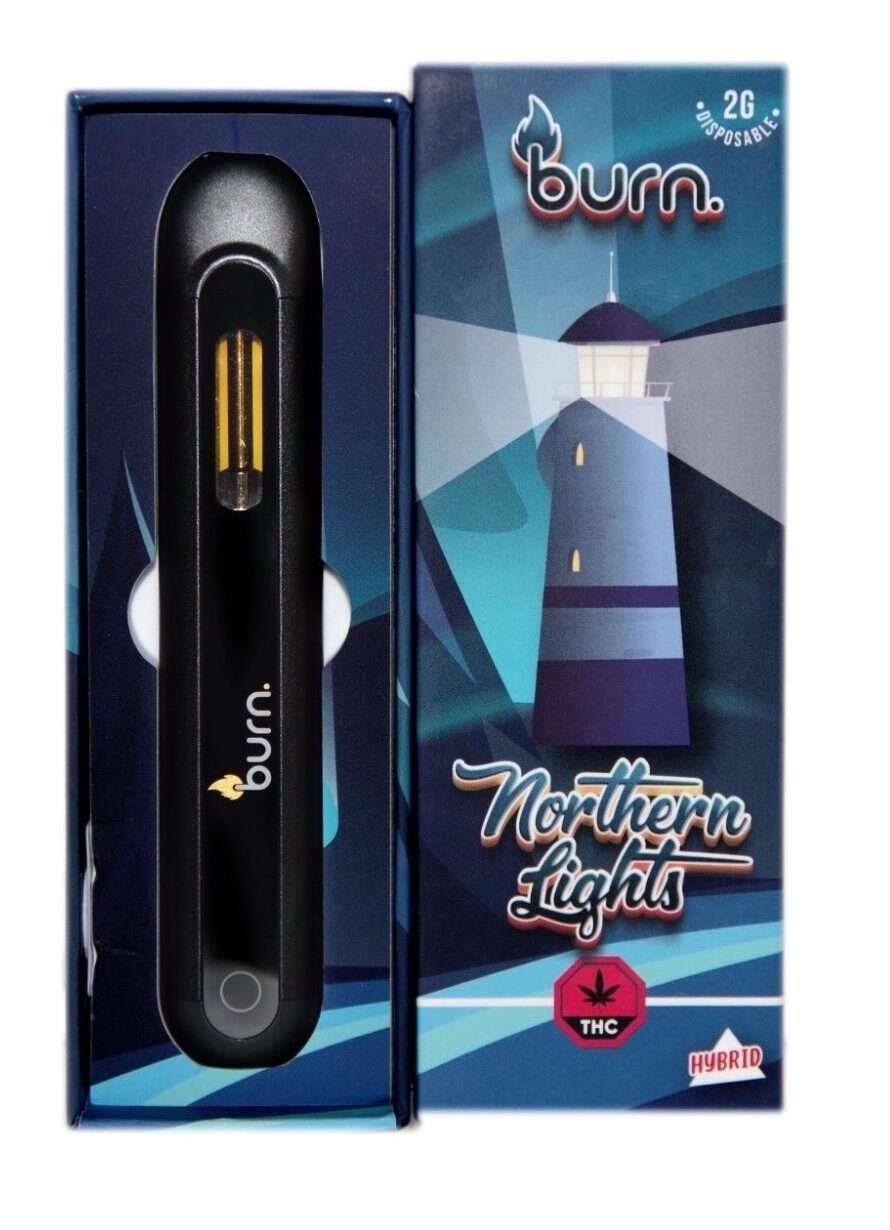 Burn Northern Lights Disposable Vape 2ml - A1 Terps