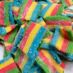 Rainbow Belts – vibrant, cannabis-infused gummy belts with a sweet and sour kick for a flavourful experience.
