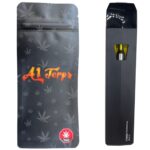 A1 Terps 2 Gram Disposable Dab Pen – Premium THC vape with metal housing and smooth draw