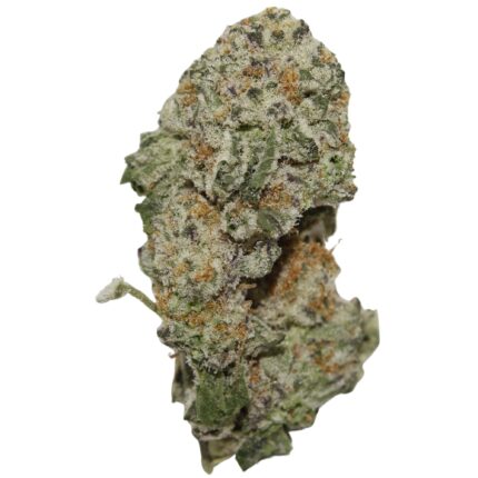 Vanilla Kush cannabis strain dense green buds with trichomes indica hybrid vanilla flavour relaxing effects