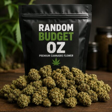 Budget Oz premium cannabis flower fresh assorted buds affordable ounce Canada