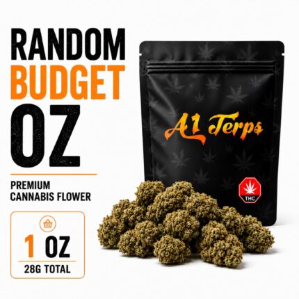 Budget Oz premium cannabis flower fresh assorted buds affordable ounce Canada